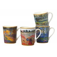 Набор из 4-х кружек Моне в подарочной упаковке 0,4 л