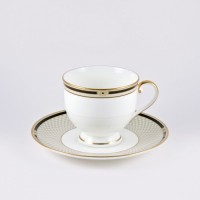 Чашка капуччино 0,33л с блюдцем 16см 