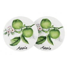 Набор из 2-х тарелок Зеленые яблоки