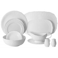 Обеденный сервиз Белый город 50 предметов на 12 персон