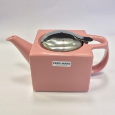 Чайник с ситечком 480мл цвет: Розовый
