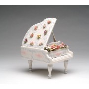 Статуэтка 19,7 см музыкальная Цветочный рояль