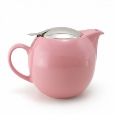 Чайник с ситечком 680мл цвет: Розовый