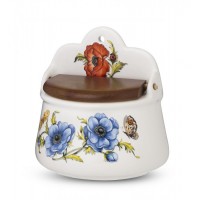 Емкость для соли с крышкой, Д=20,5см 