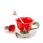 Чайная пара "Красная Роза"