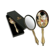 Зеркало ручное в подарочной упаковке, Г. Климт, Поцелуй
