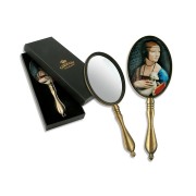 Зеркало ручное в подарочной упаковке, Леонардо да Винчи, Дама с горностаем