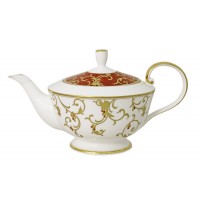 Чайник (белый) с крыш.(красн) Анатолия 0,94 мл