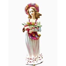Статуэтка "Девушка с тюльпанами" 23 см