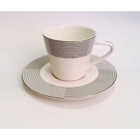 Набор чайных пар на 6 персоны  "Сфера" 210 мл